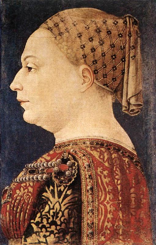 BEMBO, Bonifazio Portrait of Bianca Maria Sforza Spain oil painting art